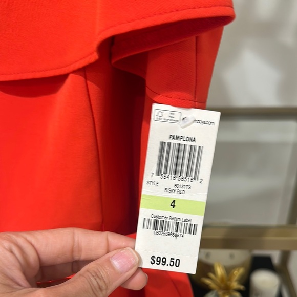 Thalia Sodi Red Jumpsuit - Picture 6 of 10